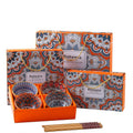 Western Boho Tableware Set 2/4/6 Pcs Tableware Underglaze Color Ceramic Craft Dish