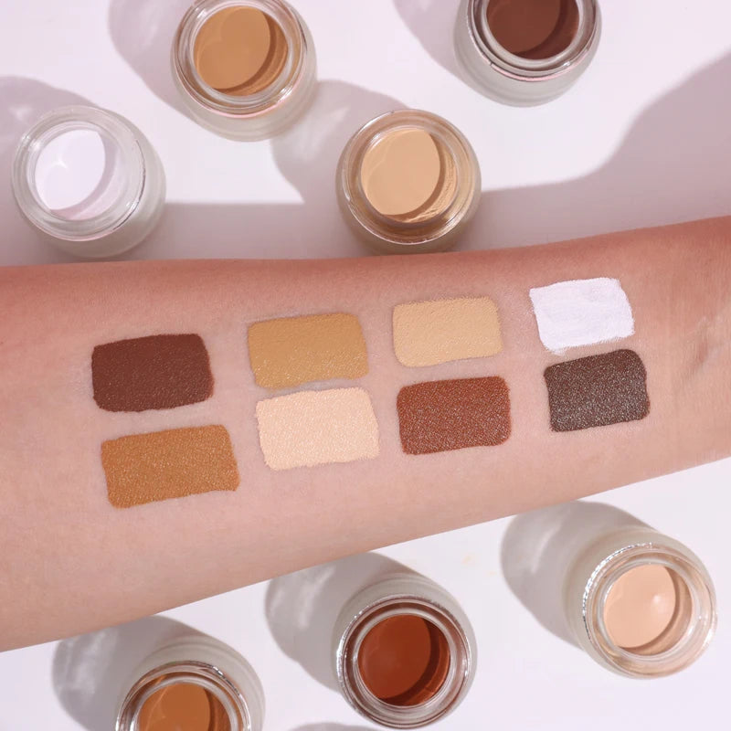 New Arrival Private Label Cosmetics Face Natural Matte Full Coverage Vegan Waterproof Concealer Cream