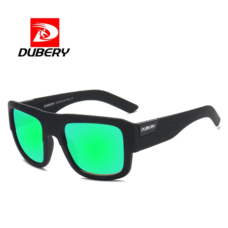 DUBERY Manufacturer Direct Wholesale Polarized High-quality Sunglasses D720 Sports Sunglasses Men Unisex S Black PC CN;ZHE TAC