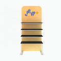 New Design Aluminum Tube Custom Printed Exhibition Tradeshow Stand Displays Racks Advertising Portable Fabric Display Shelf