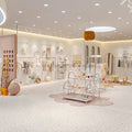 New Trend Retail Display Clothing Rack Garment Display Stand Design Store Clothes Rack for Boutique Showroom Decoration