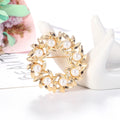 Latest Custom High End Luxury Baroque Pearl Brooches Fashion Girls Creative Fine Alloy Brooch Pins Clothing Accessories