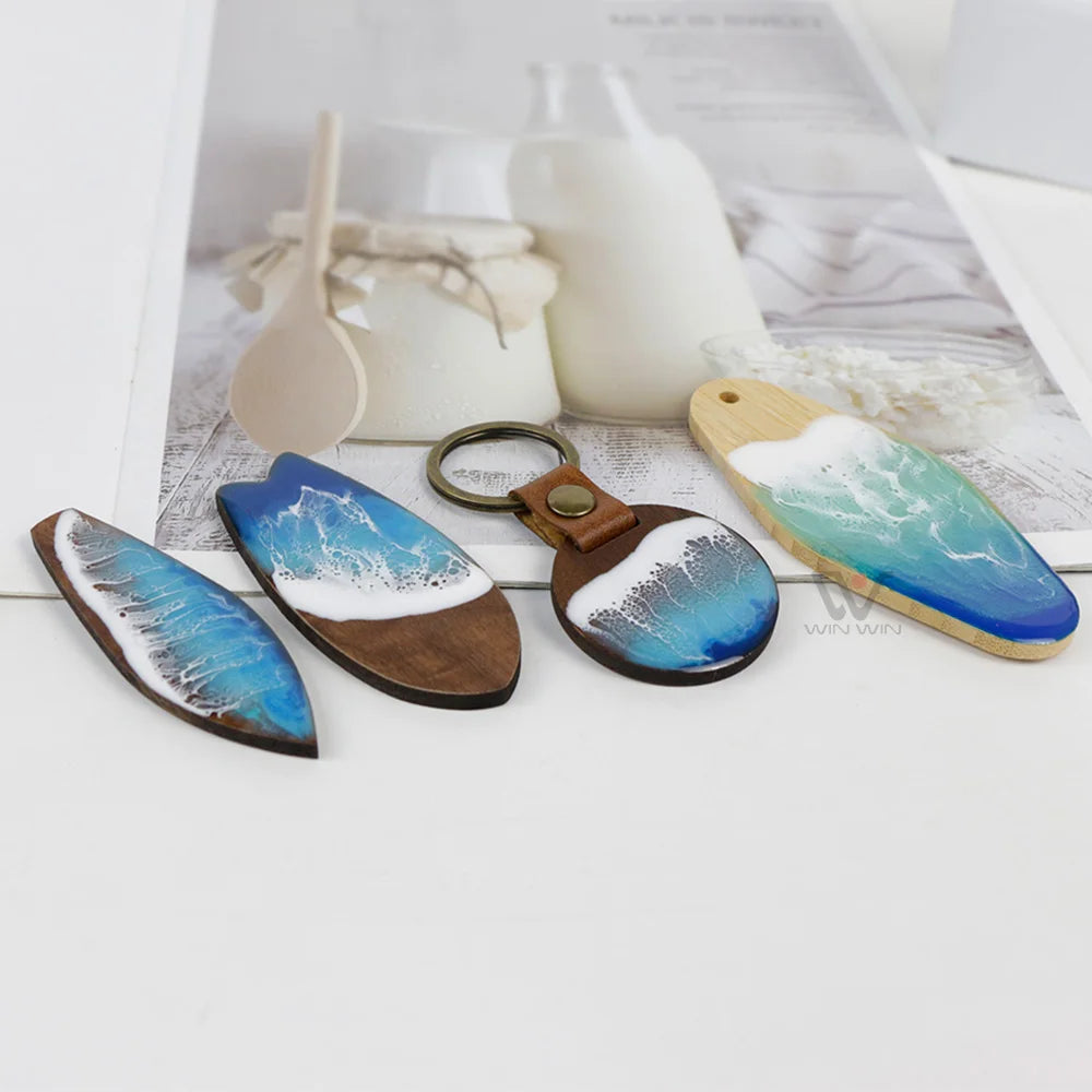 Wholesale Key Chain Personalized Logo Schlusselanhanger Key Ring Luxury Keychain Bulk Sublimation Blank Custom Wood Keyring