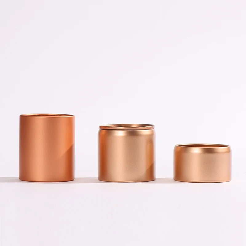 RTS Mini 30ml Round Aluminum Cosmetic Jars with Ring Pull Easy Open 30g Metal Aluminum Can for Tea Sugar Food Packaging