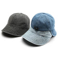 High Quality Washed Distressed Retro Jean Denim Blank Baseball Caps Custom Logo Vintage 6 Panel Plain Dad Hats