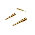 Custom Gold Plating Male Crimping 6 Pin Connector Terminal Electrical Brass Plug Pin