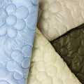 Windbreaker Oil Cired Quilted Nylon Fabric