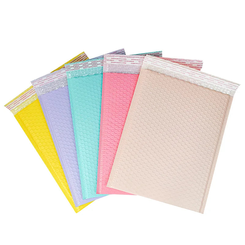 Eco Friendly Biodegradable Custom Logo Printed Plastic Postage Padded Wrap Envelopes Packaging Bubble Poly Mailer Mailing Bag