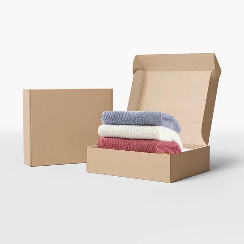 New Airplane Box Printing Kraft Carton Clothing Underwear Packaging Box Shipping Cardboard Corrugated Packaging Boxes