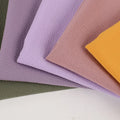 New fashion soild color moss crepe pleated chiffon fabric crinkle bubble chiffon fabric for summer cloth