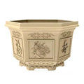New Design Precast Garden Decorative Concrete Large Planter Flower Pot Plastic Molds for Sale