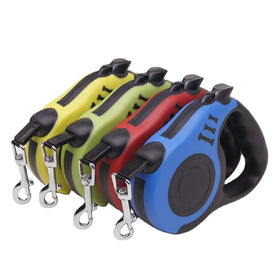 Custom Logo Heavy Duty Adjustable Durable Lead Extension Automatic Retractable Cat Pet Dog Leash for Walking Running