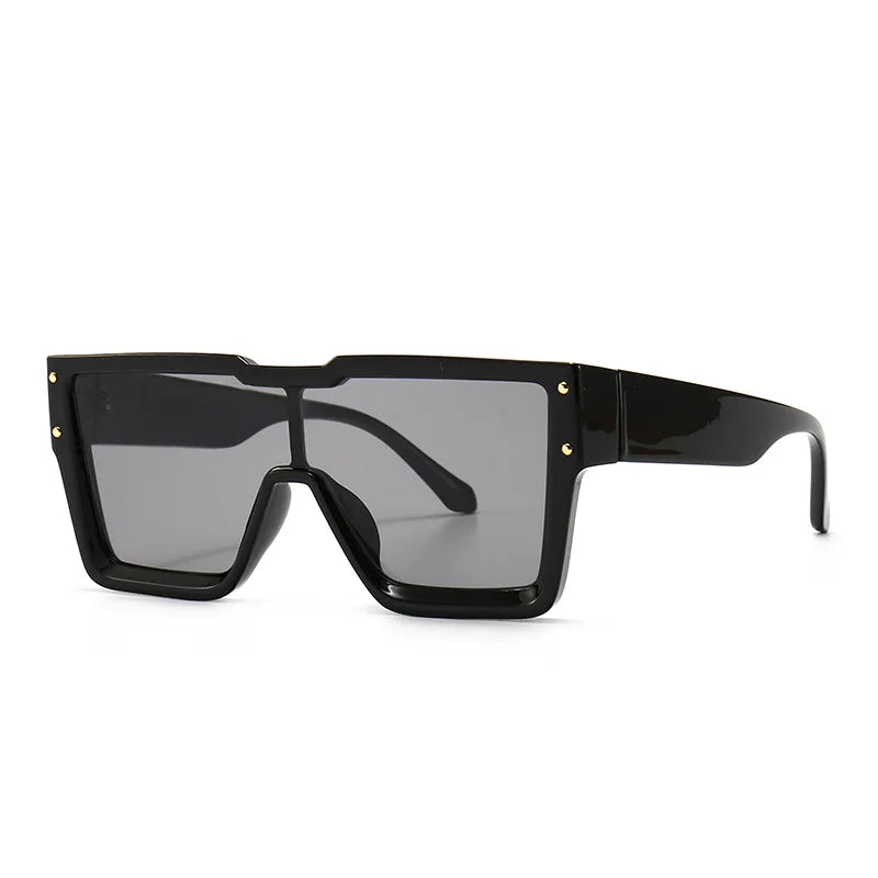 STORY CC2188 Luxury Brand Designer Large Frame square Sunglasses One Piece PC Unisex Oversize Sunglasses for Women Men