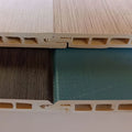 New Type Sale PVC & Wood Powder Integrated Wallboard Waterproof Moisture-proof Flame Retardant Modern Design for Hotel Bedroom