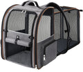 Oxford Foldable Pet Carrier Expandable Breathable  Pet Backpack New Design Dog Bag for Pet Travel