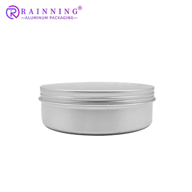 Wholesale 10oz 300g Metal Tin Box Custom 300ml Containers Aluminum Tin Aluminium Pot Jars Empty Car Wax Tin Cans