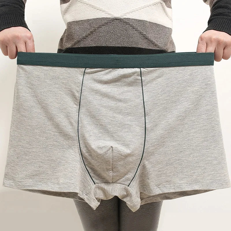Plus Size Underwear Men Cotton Boxershorts 8XL Mens Boxer Sexy Shorts Underpants