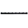 Matte Black Stainless Steel for Bathroom Coat Hook 8 Hooks Wall Hook
