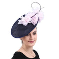 Wholesales Europe United States Fashion New Hemp Yarn Party Hat Festive Retro Bridal Fascinator Hats for Ladies
