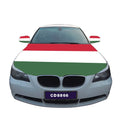 Wholesale High Quality Custom Size Engine 100%Polyester Cover Rearview Mirror Custom Hungarian Hungary Car Hood Flag
