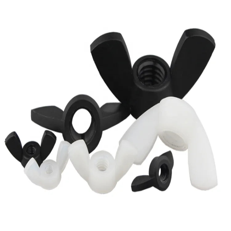 DIN315 M3-M12 Wing Nuts  Hand Tighten Nylon Nut Wingnut Butterfly Nut