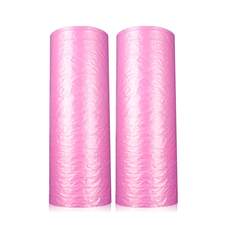 Small Volume Bubble Roll Packing Manufacturer's Inflatable Air Wrap 300 Meters Per Roll Without Air at Beginning