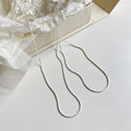 Women's Hypoallergenic 925 Sterling Silver Snake Bone Stacking Chain Fine Necklaces