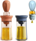 Hot Selling Oil Kitchen Bottle Cooking Oil Spray Bottle Glass Olive Oil Dispenser with Brush 2 in 1 Design for Kitchen