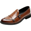 Large Size Retro Men's Shoes Fashion Walking Business Pointed Leather Shoes Wedding Soft Bottom Comfortable Breathable