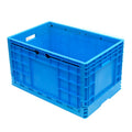 MFTLONG Eco-Friendly Plastic Stack Nest Reusable Foldable Crates for Vegetable and Fruit Storage