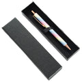 2025 Professional Luxury Rectangle Black Cardboard Paper Pencil Case Custom Logo Novelty Gift Box for Pen Youjin Brand
