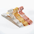 Space Aluminum Alloy Metal Hanger Windproof and Traceless Household Hanger