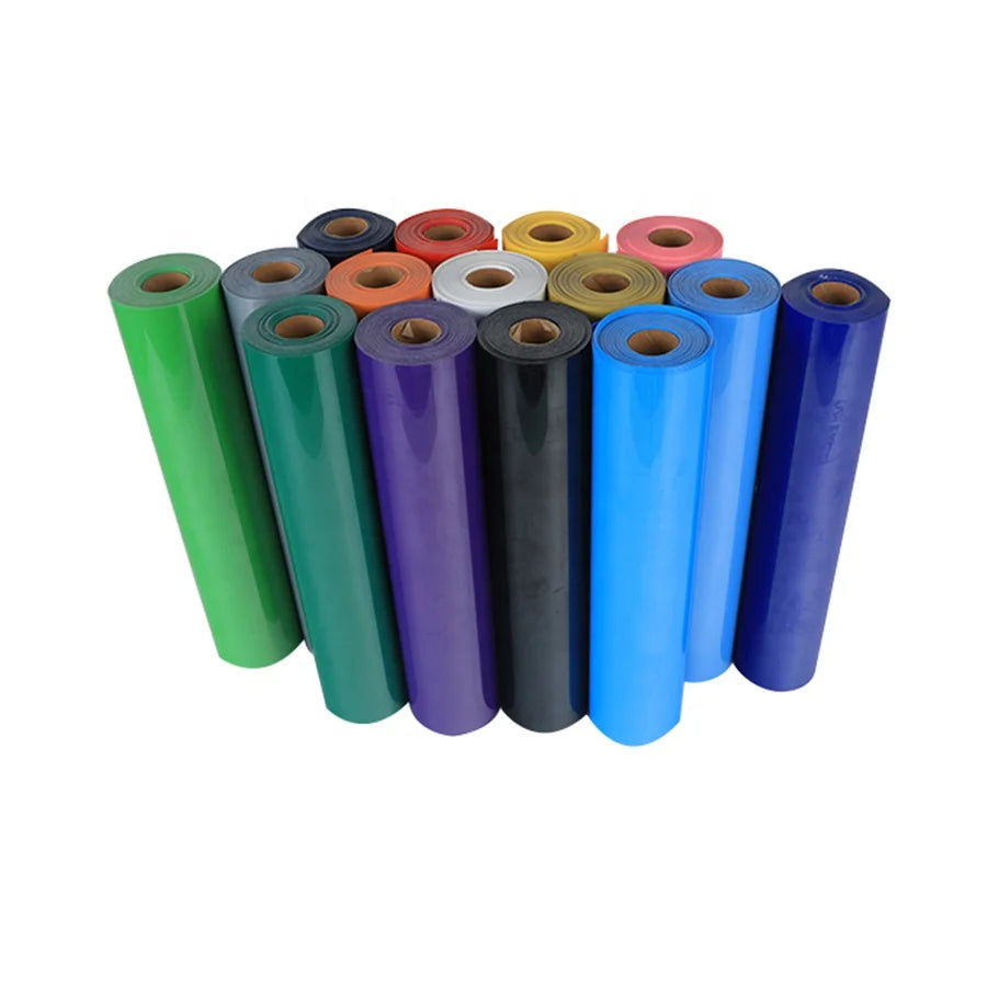 PVC Matte Htv  Wholesale Matte Glossy Non-sticky Thermo Flex Pva Film PVC Heat Transfer Vinyl for Fabric Clothing