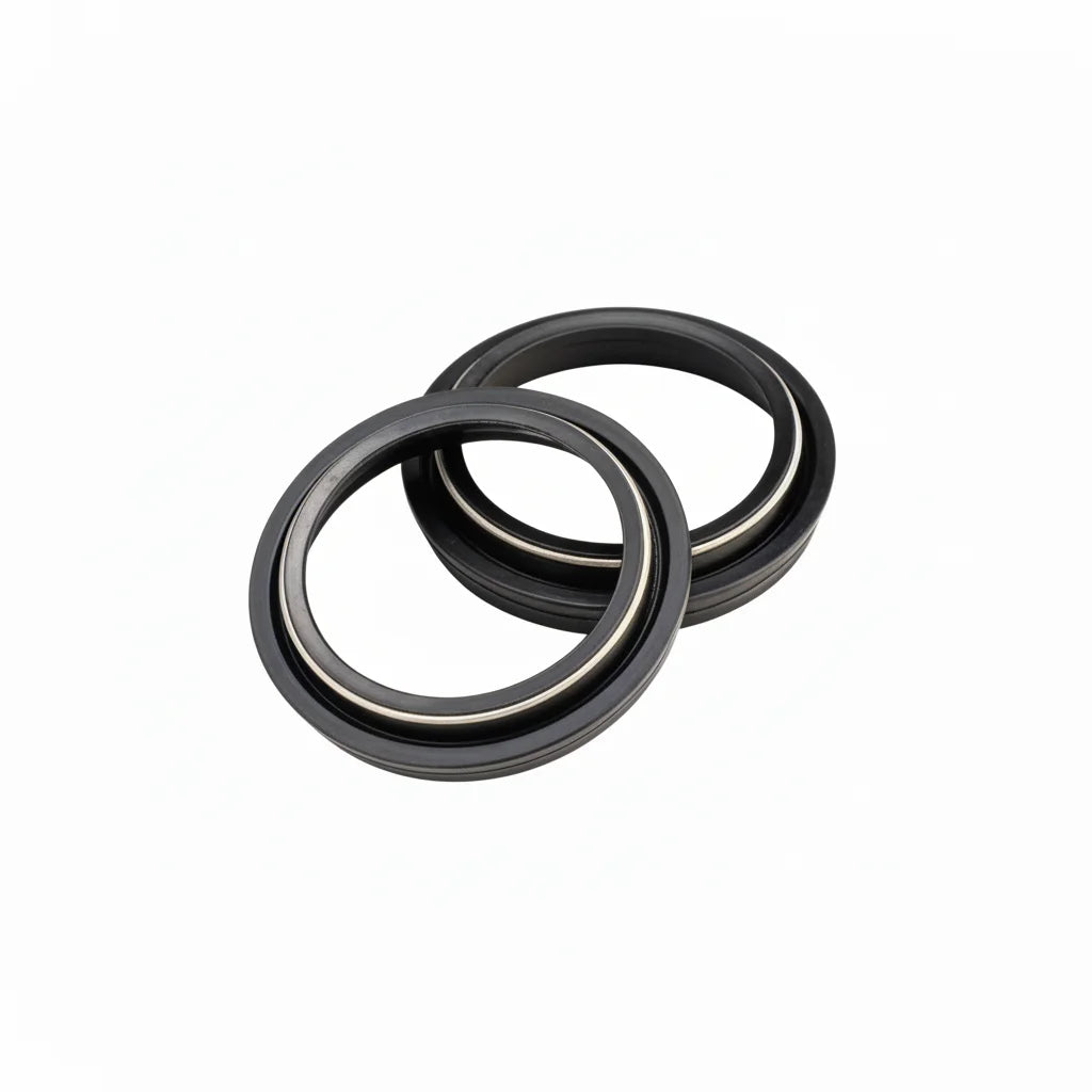 K-tech Pair of Fork Dust Seal Covers Compatible with Yamaha WRF 450 03-04 for NOK