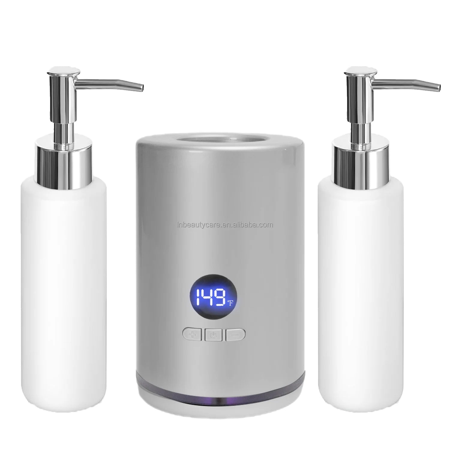 Nailprof Spa Massage Oil Bottle Warmer LNO-004 250ml Electric with 30-65C Temperature Control for Lotion and Oil Heating