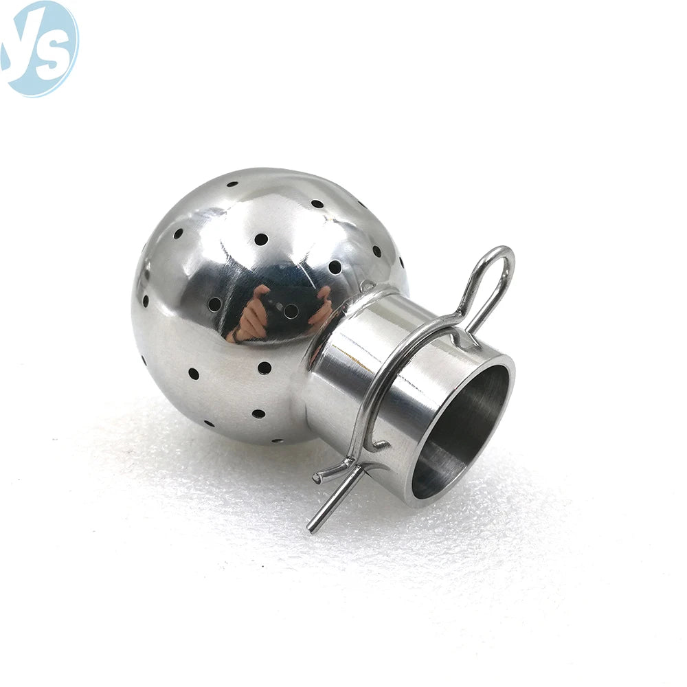 YS Clip-on Type Stainless Steel Static Tank Washing Spray Ball Fixed Tank Static Cleaning Spray Ball Nozzle Washing Nozzle