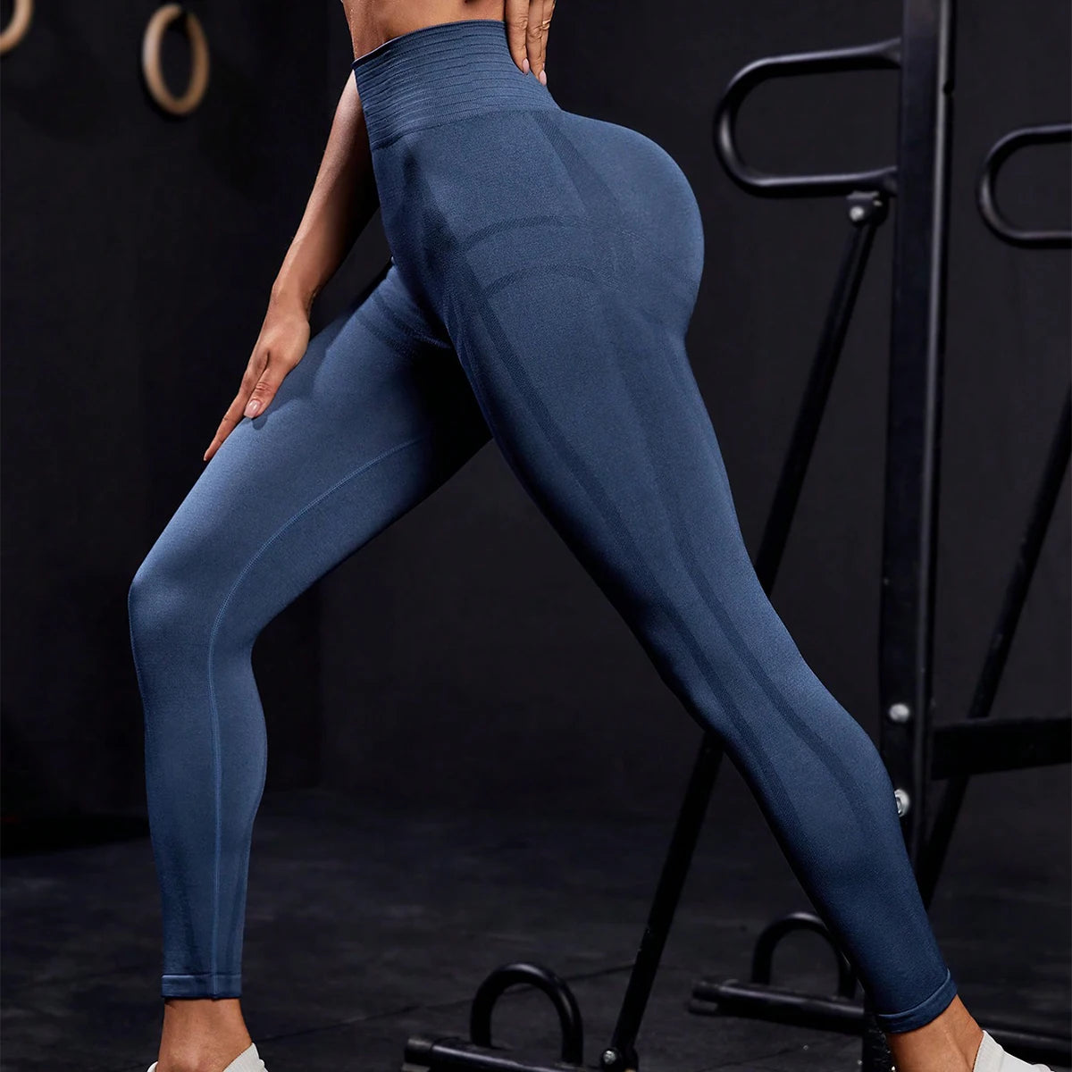 FLW Wholesale Custom Gym Wear Women High Waist Leggings Push up Yoga Pants Sports Femme Tights Scrunch Butt Seamless Print