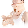 Neck Brace Adult Cervical Collar Split Cervical Spine Fixed Support Adjustable Stretch High Density Foam Neck Brace