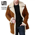 OEM Service Men Clothing Winter Fashion Casual Fur Windproof Warm Jacket Plus Size Coat MegaBDM