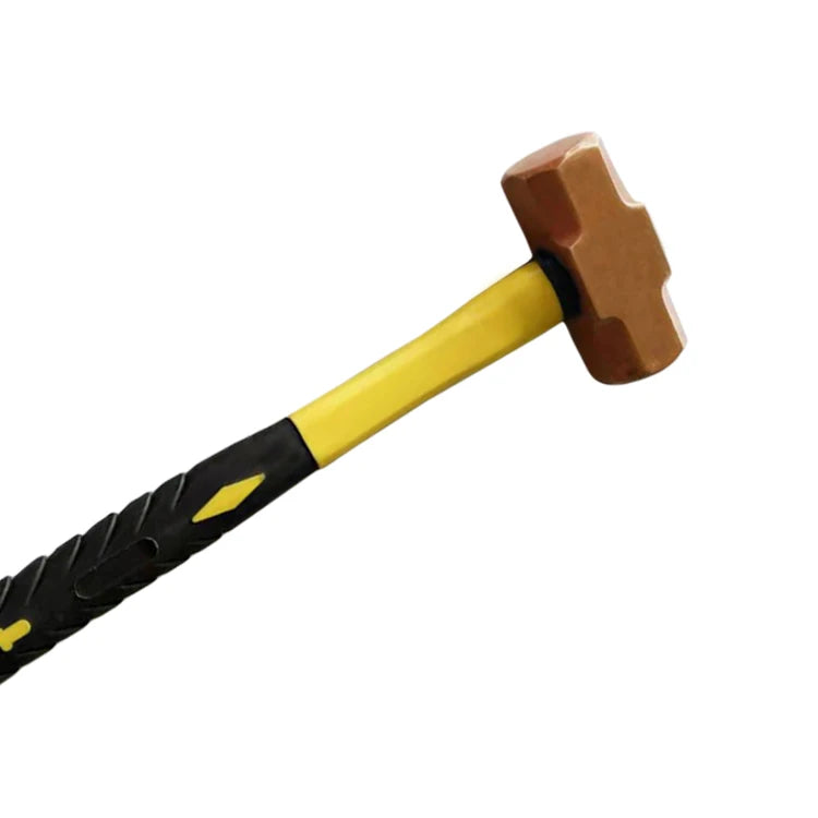 China Manufacturer Copper Big Hammer 20LB with Fiberglass Handle Industrial Grade Die Forged ISO9001 Certified