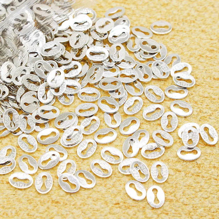 925 Sterling Silver Necklace Tag Silver 925 Stamped TagSterling Silver Quality Tags