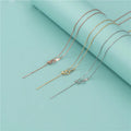 925 Sterling Silver 18inch Necklace Box Chain Wear Beads Positioning Diy Necklace Silicone Adjustment Ball With Needle