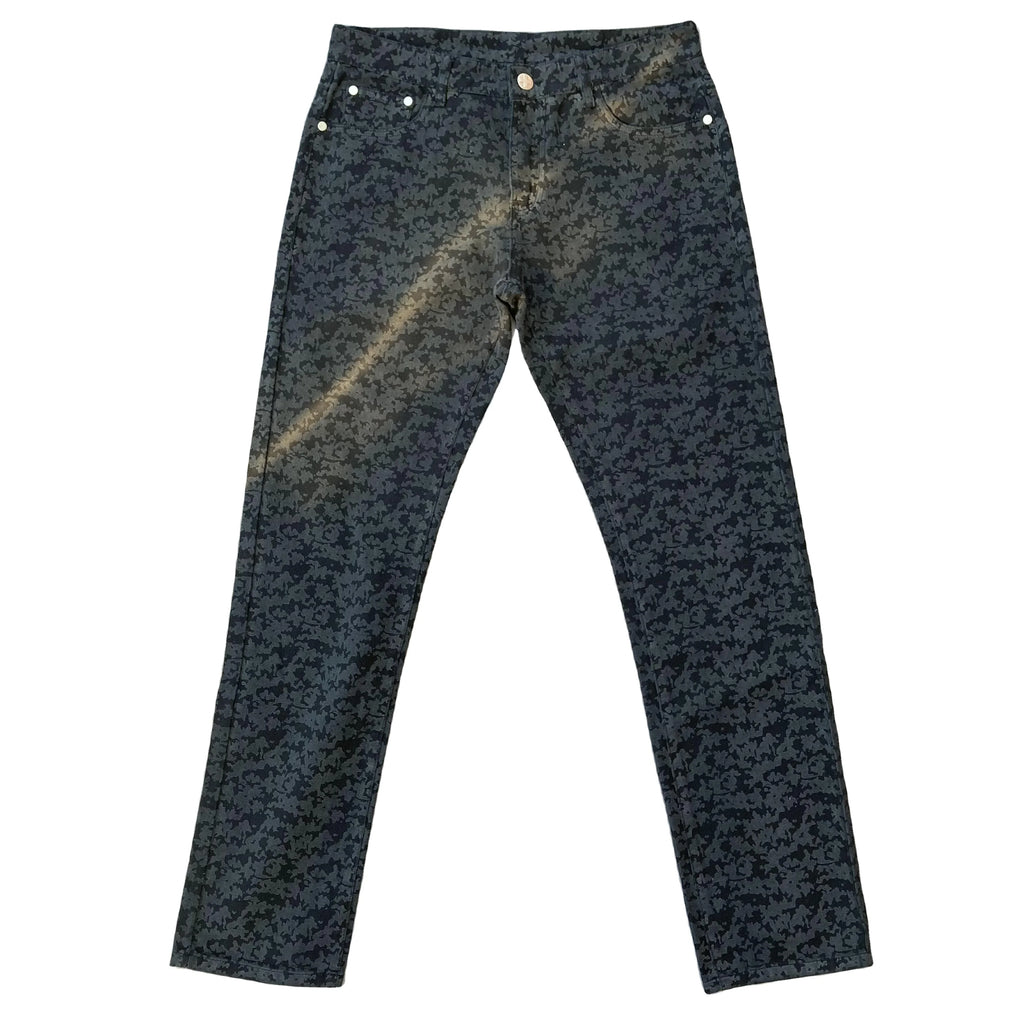 DENIMGUYS Custom Camouflage Denim Pants Stylish Men's Street Skinny Camo Jeans Men