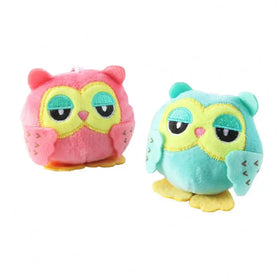 Wholesale Cartoon Owl Plushie Key Chain Bag Charms Pendant for Children's Owl Plush Keychains Toys Stuffed Animal Toys Wholesale