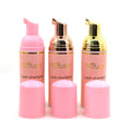 Premium Private Label Gentle Foam Lash Shampoo No Burning 60ml 100ml Plastic Liquid Shampoo Brush