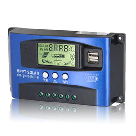 Solar MPPT 30A Charger Controller Dual USB LCD Display 24V EASUN POWER ICharger MPPT L30A Max PV Power