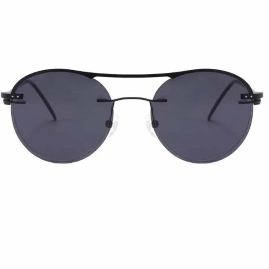 DC3074  Hot Sales Ready Stock RIMLESS  Metal  Frames Glasses with Sunglasses Polarized Magnetic Clip on Sunglasses