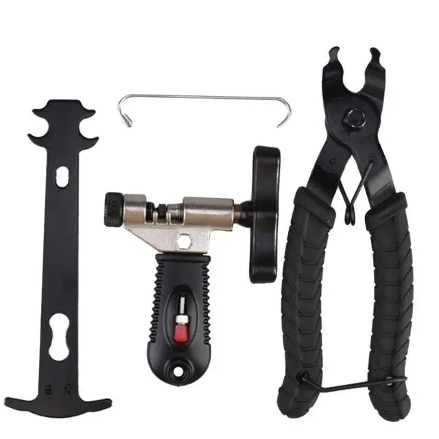 Bicycle Chain Removal Tool Pliers Cutter Ruler Quick Release Buckle Magic Buckle Multifunction Metal Mountain Bicycle Repair