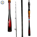 Pesca Peche OEM ODM 1.98m 2.44m 2 Section Sea Fishing Rods Carbon Fishing Spinning Rod Casting Slow Pitch Jigging Rod