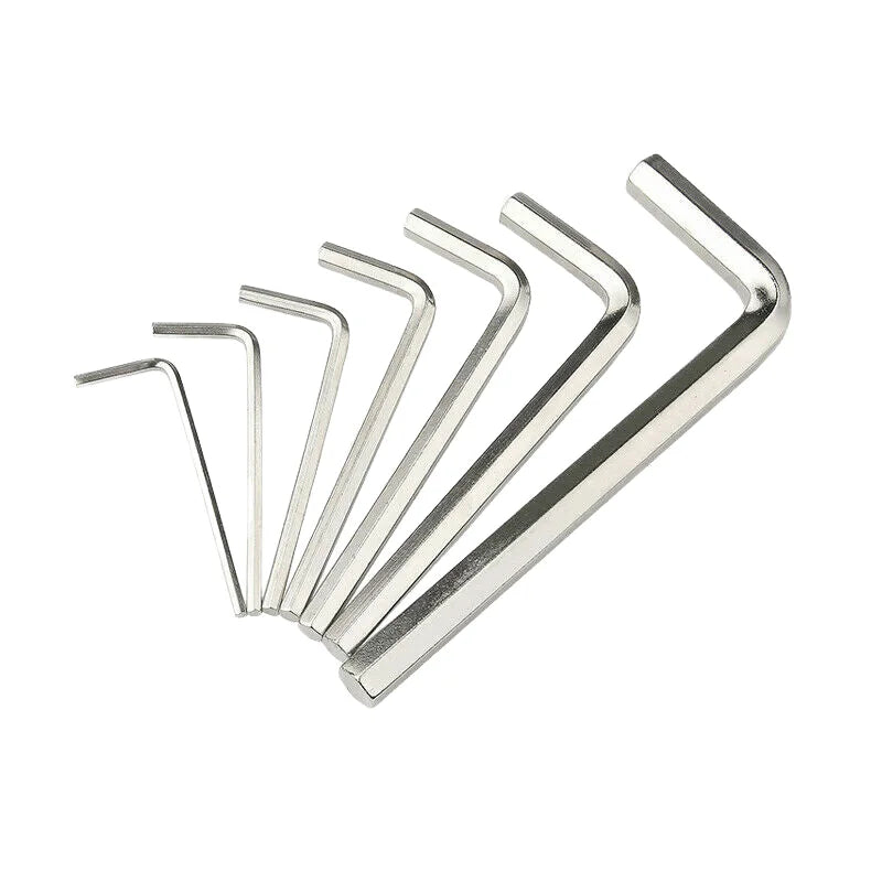 2.5mm 5mm 6mm 7mm 8mm Metric Industrial L Shape Hex Socket Key Wrench